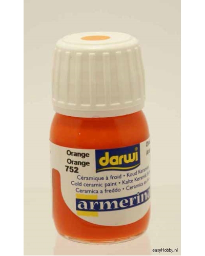 Porseleinverf 752 oranje 30ML Porseleinverf 752 oranje 30ML
