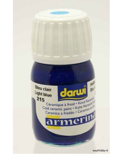 Porseleinverf 215 licht blauw 30ML Porseleinverf 215 licht blauw 30ML