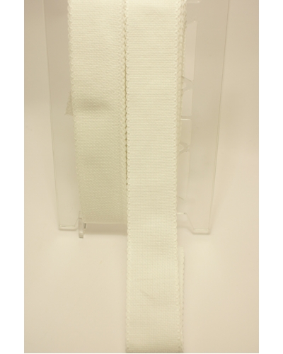 Aidaband 5 cm breed, kleur ecru per 10 cm Aidaband 5 cm breed, kleur ecru per 10 cm