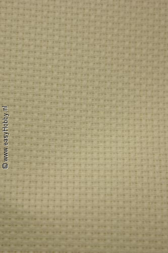 Aida handwerkstof 130cm breed 4,5/cm kleur ivoor per 10 cm Aida handwerkstof 130cm breed 4,5/cm kleur ivoor per 10 cm