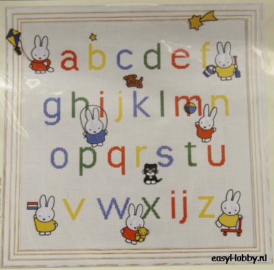 A B C Dick Bruna: Nijntje, met applicaties A B C Dick Bruna: Nijntje, met applicaties