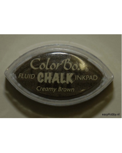 Stempelkussen color box chalk kleur creme bruin Stempelkussen color box chalk kleur creme bruin