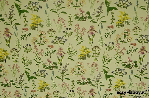 Italiaans boekbinderspapier Bloemen Italiaans boekbinderspapier Bloemen