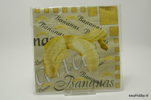 4 Servetten, Bananen (80) 4 Servetten, Bananen (80)