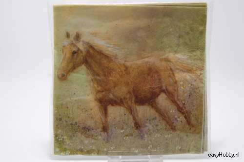 4 Servetten, Paard (198) 4 Servetten, Paard (198)