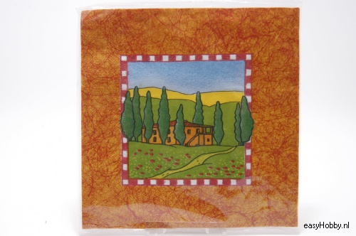 4 Servetten, Landschap (180) 4 Servetten, Landschap (180)