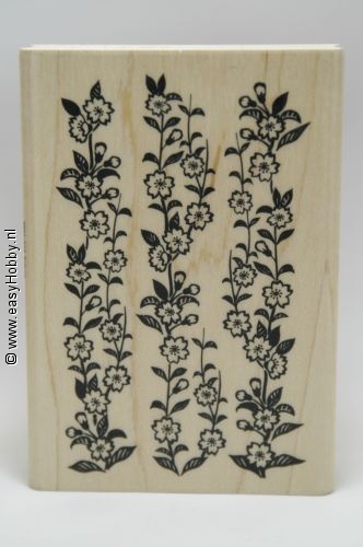 Stempel, Bloemenranden Stempel, Bloemenranden