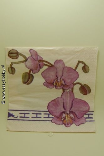 4 Servetten, Orchidee (316) 4 Servetten, Orchidee (316)