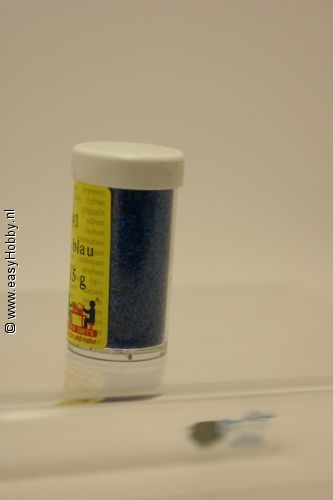 Glitter blauw