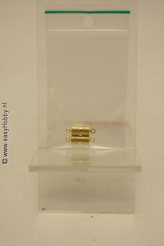 Magneetsluiting goudkleur Magneetsluiting goudkleur